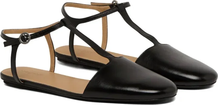 Leather Ballerina Shoes - Image 2