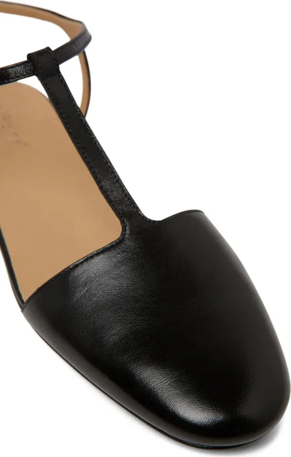 Leather Ballerina Shoes - Image 4