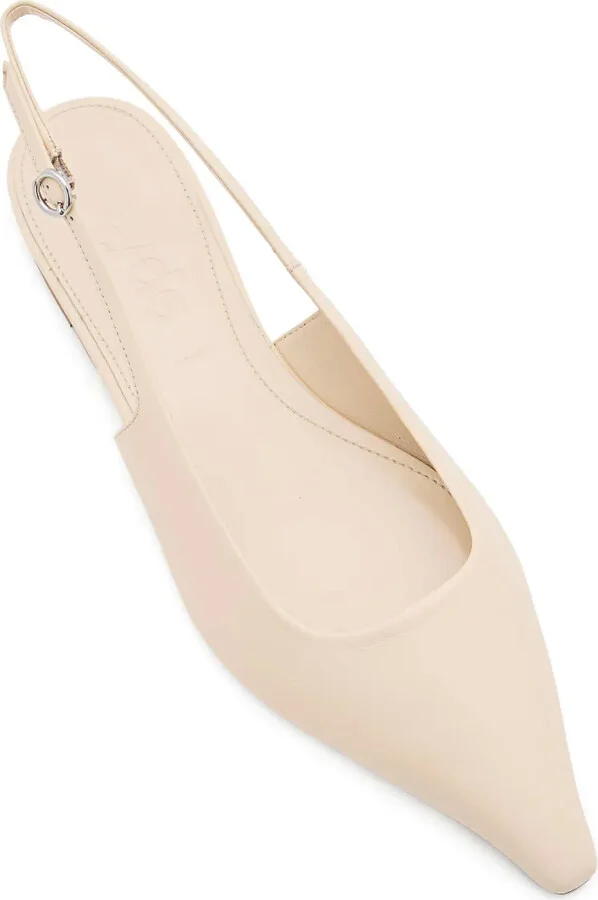 Leather Ballerina Shoes - Image 4
