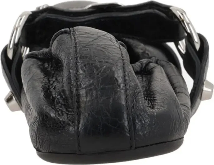 Leather Ballerina Shoes - Image 3