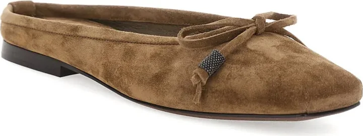 Leather Ballerina Shoes - Image 2