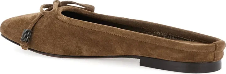 Leather Ballerina Shoes - Image 3