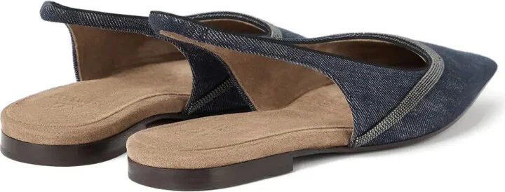 Leather Ballerina Shoes - Image 3