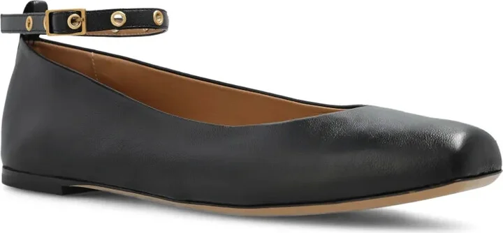 Leather Ballerina Shoes - Image 2
