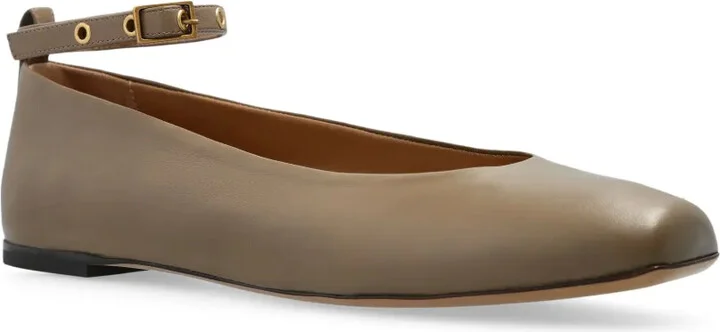 Leather Ballerina Shoes - Image 2