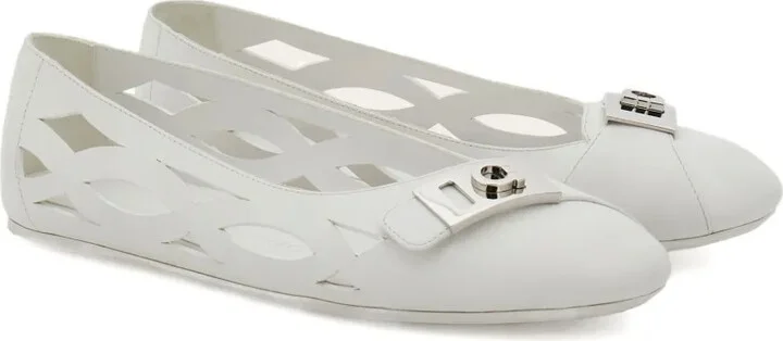 Leather Ballerina Shoes - Image 2