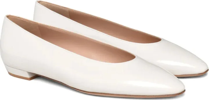 Leather Ballerina Shoes - Image 2