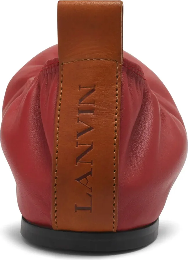 Leather Ballerina Shoes - Image 4