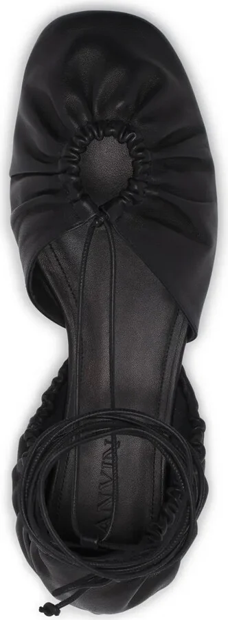 Leather Ballerina Shoes - Image 5
