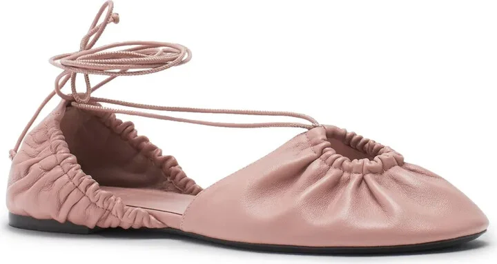 Leather Ballerina Shoes - Image 2