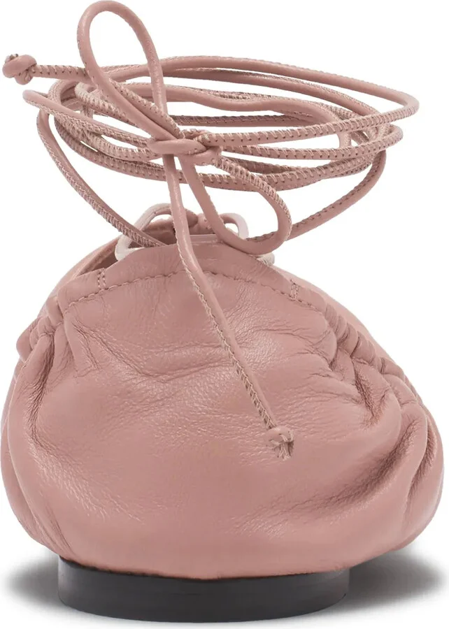 Leather Ballerina Shoes - Image 4
