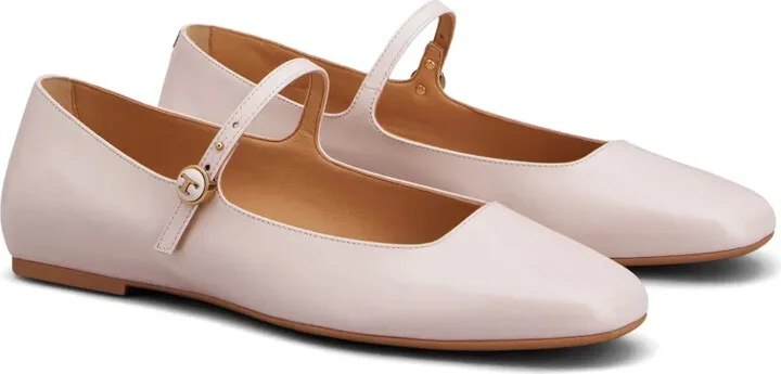 Leather Ballerina Shoes - Image 2