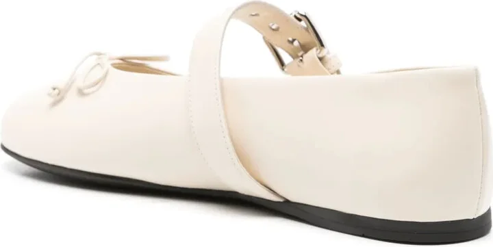 Leather Ballerina Shoes - Image 3
