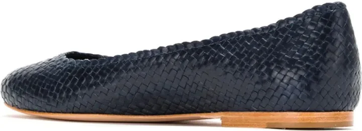 Leather Ballerina Shoes - Image 3