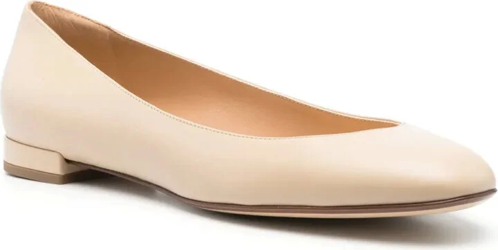 Leather Ballerina Shoes - Image 2