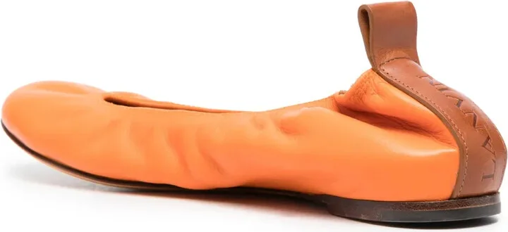 Leather Ballerina Shoes - Image 3