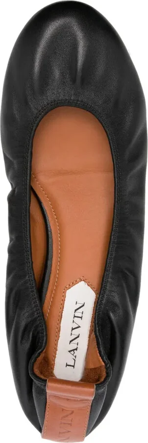 Leather Ballerina Shoes - Image 4