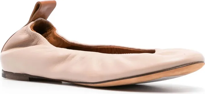 Leather Ballerina Shoes - Image 2