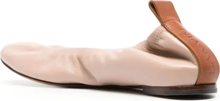 Leather Ballerina Shoes - Image 3