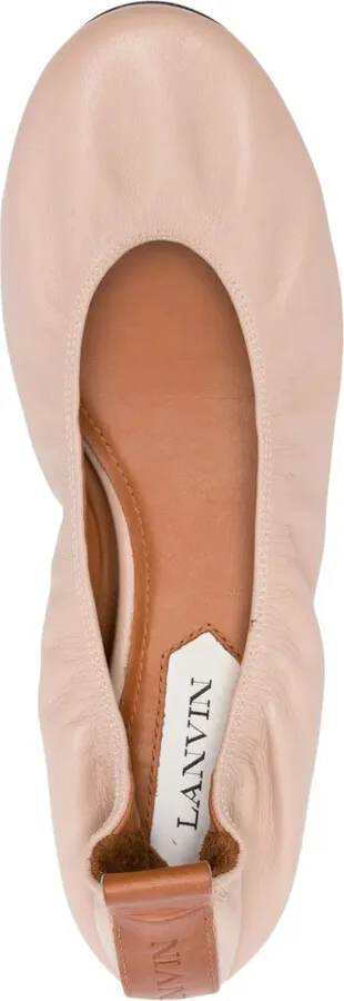 Leather Ballerina Shoes - Image 4