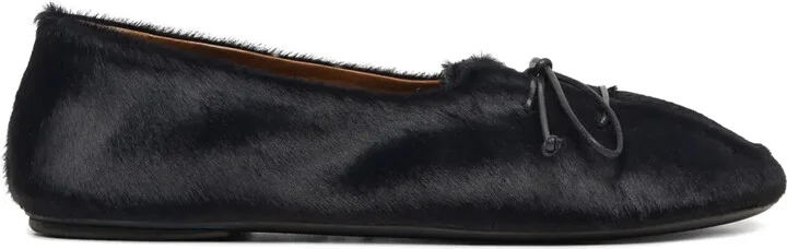 Leather Ballerina Shoes