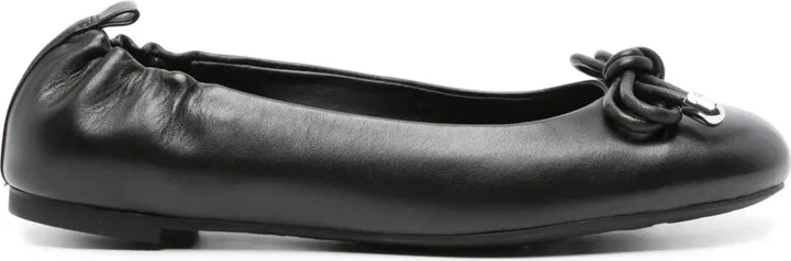 Leather Ballerina Shoes