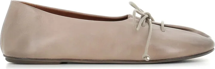 Leather Ballerina Shoes