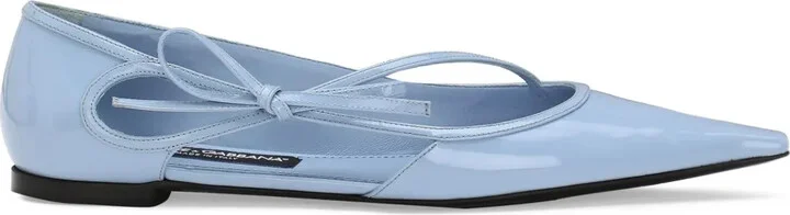 Leather Ballerina Shoes