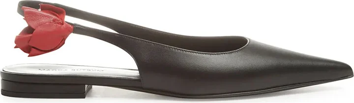 Leather Ballerina Shoes