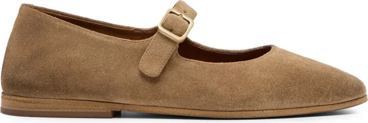Leather Ballerina Shoes