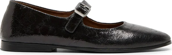 Leather Ballerina Shoes