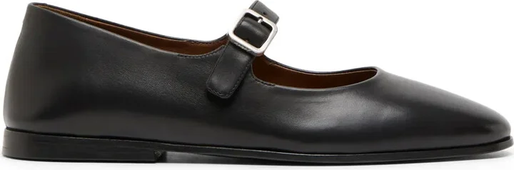 Leather Ballerina Shoes