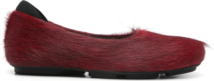 Leather Ballerina Shoes