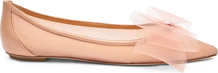 Leather Ballerina Shoes