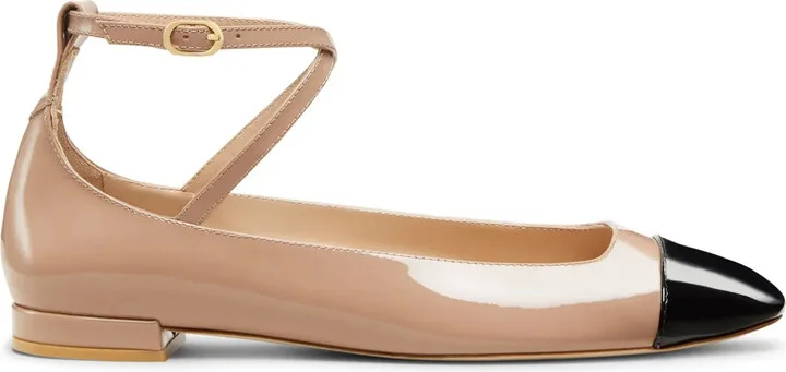 Leather Ballerina Shoes