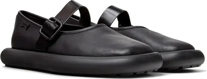 Leather Ballerina Shoes