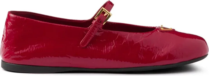 Leather Ballerina Shoes