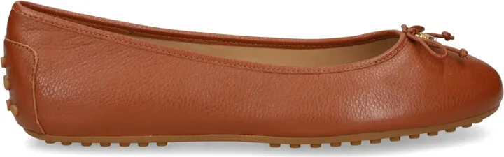 Leather Ballerina Shoes