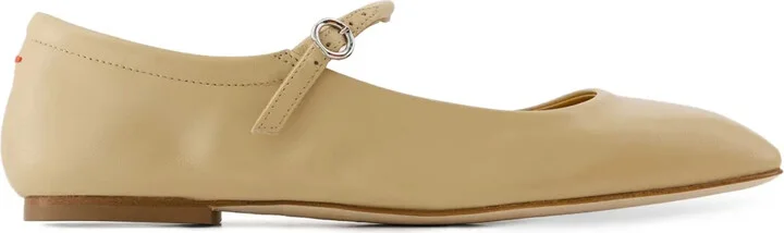 Leather Ballerina Shoes
