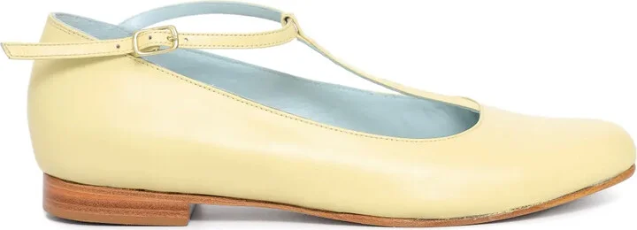 Leather Ballerina Shoes