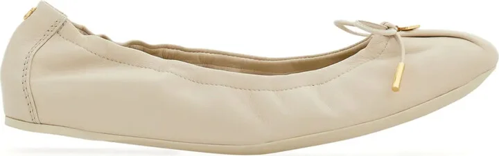 Leather Ballerina Shoes