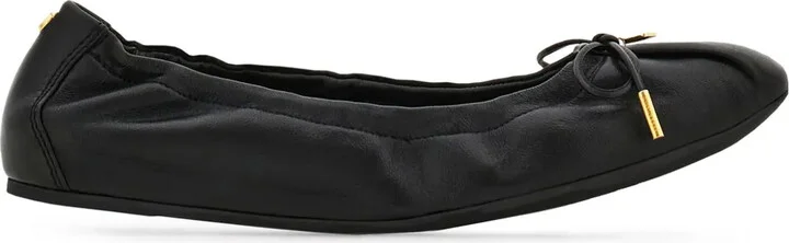 Leather Ballerina Shoes