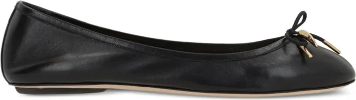 Leather Ballerina Shoes