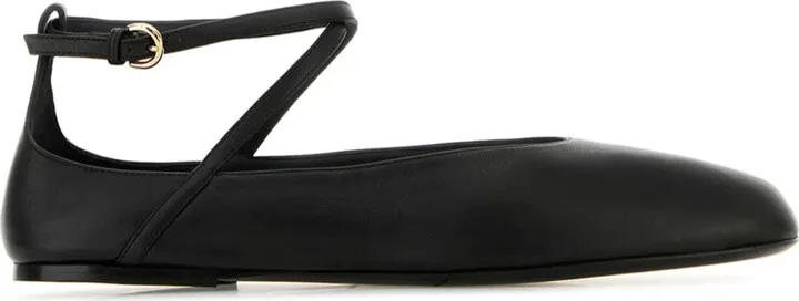 Leather Ballerina Shoes