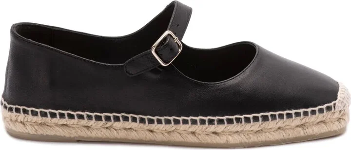 Leather Ballerina Shoes