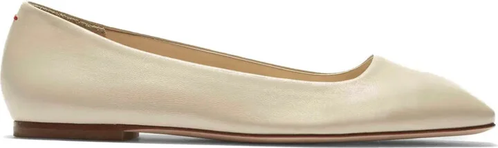Leather Ballerina Shoes