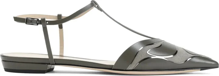 Leather Ballerina Shoes