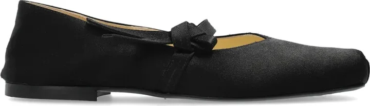 Leather Ballerina Shoes