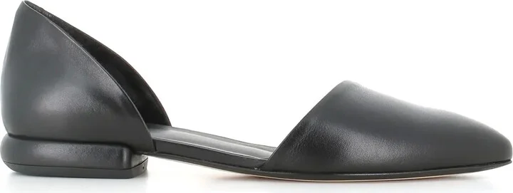 Leather Ballerina Shoes