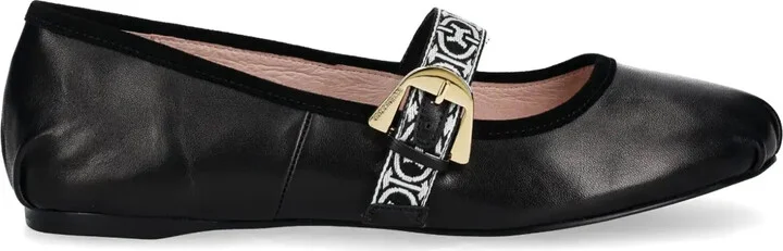Leather Ballerina Shoes